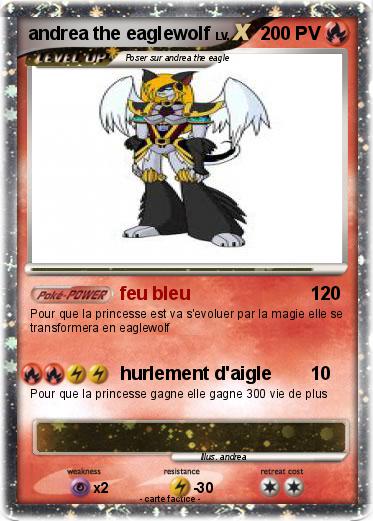 Pokemon andrea the eaglewolf