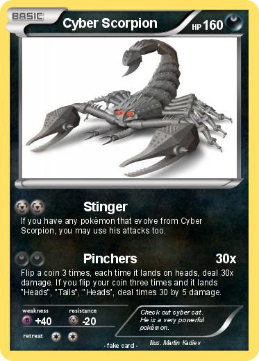 Pokemon Cyber Scorpion