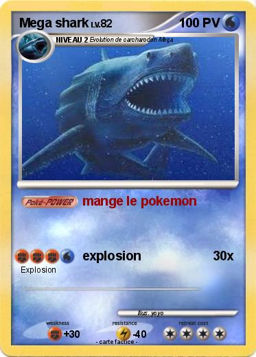 Pokemon Mega shark