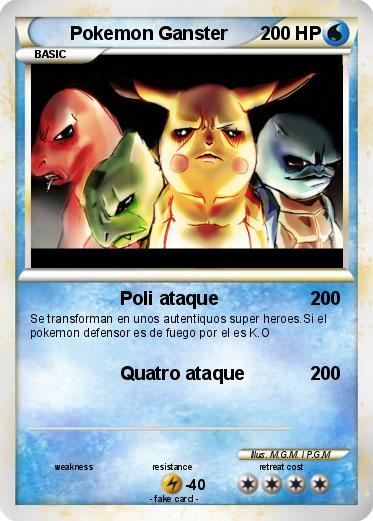 Pokemon Pokemon Ganster