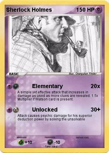 Pokemon Sherlock Holmes