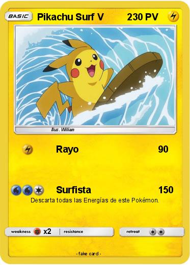 Pokemon Pikachu Surf V         2