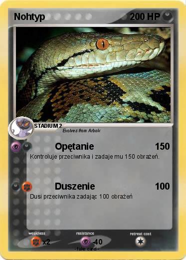 Pokemon Nohtyp