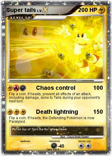 Pokemon Super tails