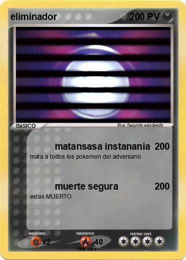 Pokemon eliminador