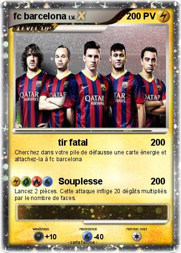 Pokemon fc barcelona