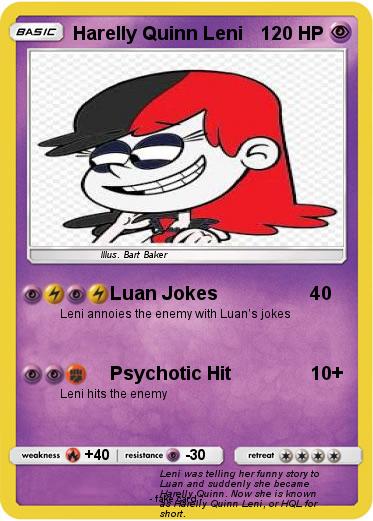 Pokemon Harelly Quinn Leni