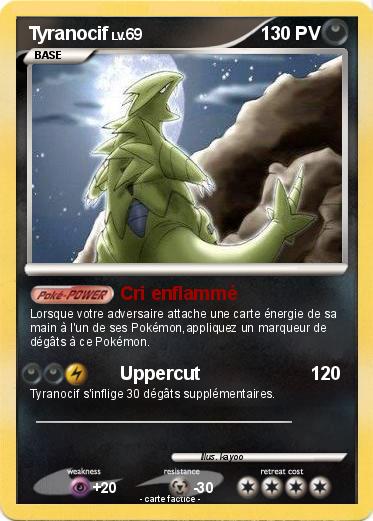 Pokemon Tyranocif