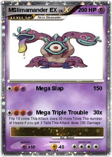 Pokemon MSlimamander EX