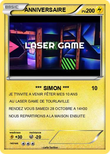 Pokemon ANNIVERSAIRE