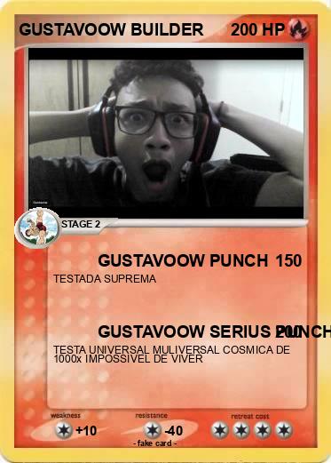 Pokemon GUSTAVOOW BUILDER