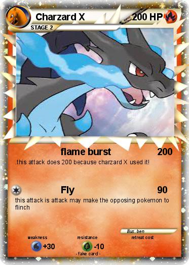Pokemon Charzard X