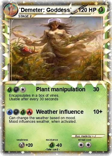 Pokemon `Demeter: Goddess`