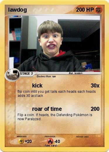 Pokemon lawdog