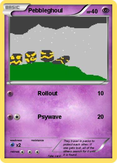 Pokemon Pebbleghoul