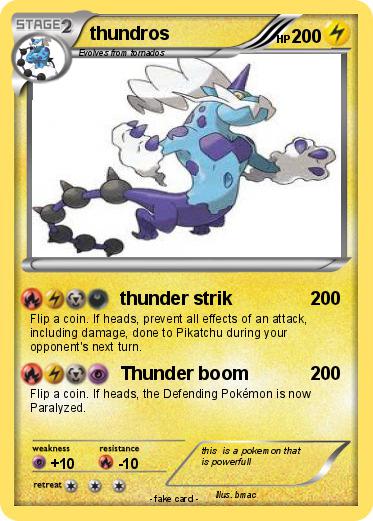 Pokemon thundros