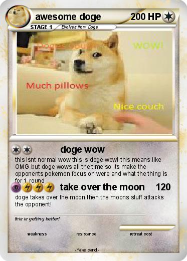 Pokemon awesome doge