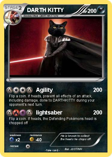 Pokemon DARTH KITTY