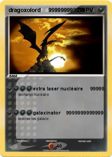 Pokemon dragoxolord     999999999999