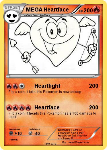 Pokemon MEGA Heartface