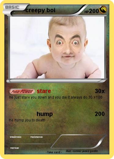 Pokemon creepy boi