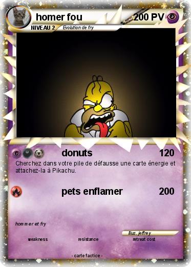 Pokemon homer fou