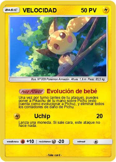 Pokemon VELOCIDAD