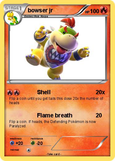 Pokemon bowser jr