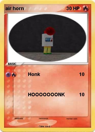 Pokemon air horn