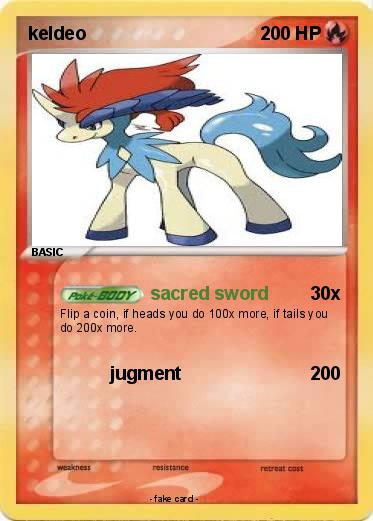 Pokemon keldeo
