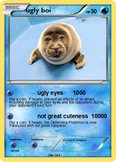 Pokemon ugly boi