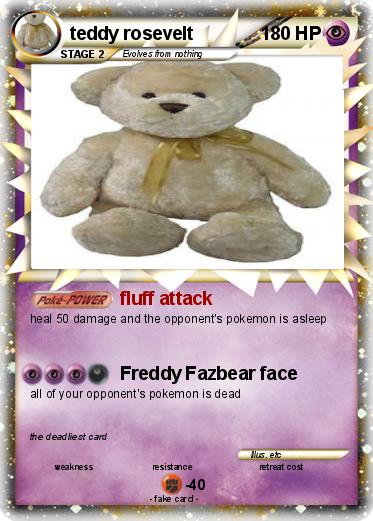 Pokemon teddy rosevelt