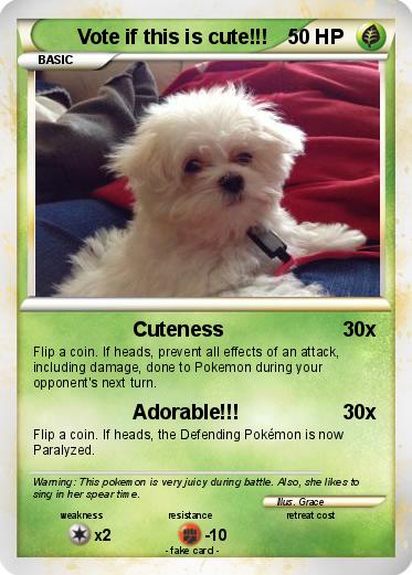 Pokemon Vote if this is cute!!!