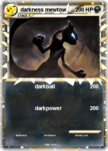 Pokemon darkness mewtow