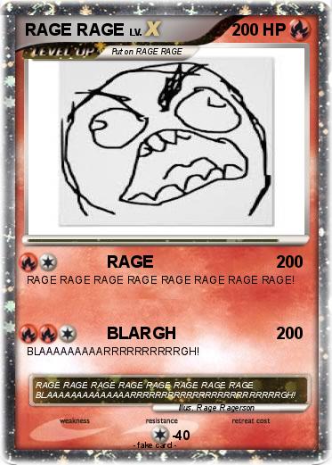 Pokemon RAGE RAGE