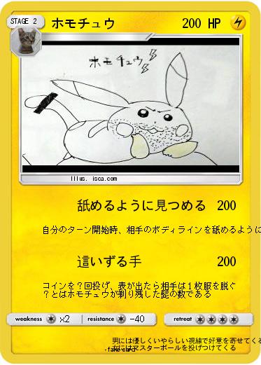 Pokemon ホモチュウ