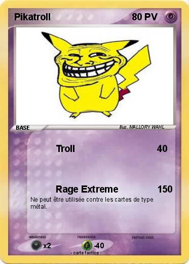 Pokemon Pikatroll