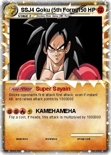 Pokemon SSJ4 Goku (5th Form)