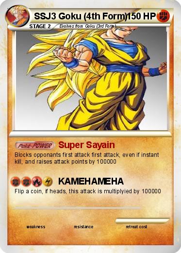 Pokemon SSJ3 Goku (4th Form)
