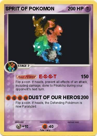 Pokemon SPRIT OF POKOMON