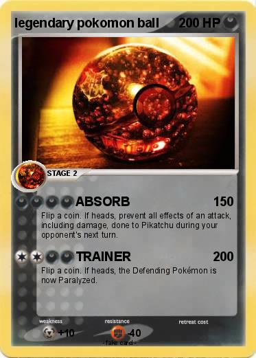 Pokemon legendary pokomon ball