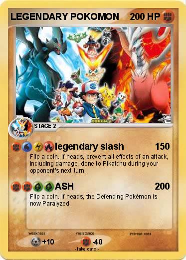 Pokemon LEGENDARY POKOMON