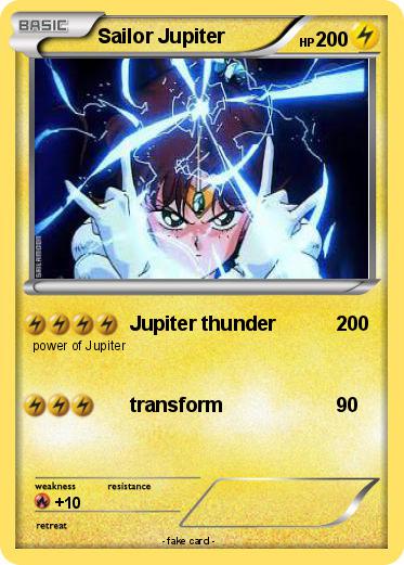 Pokemon Sailor Jupiter