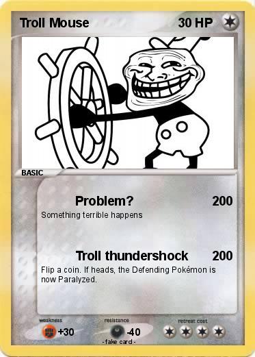 Pokemon Troll Mouse