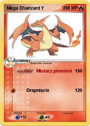 Pokemon Mega Charizard Y