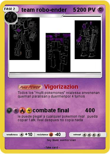 Pokemon team robo-ender    5