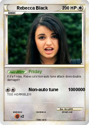 Pokemon Rebecca Black
