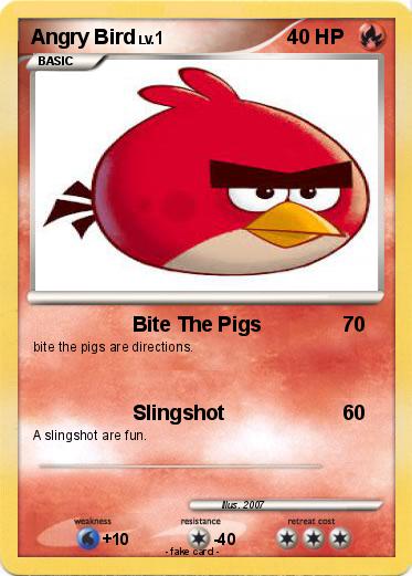 Pokemon Angry Bird