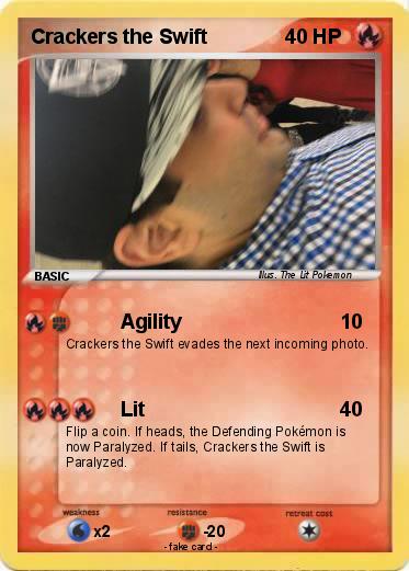 Pokemon Crackers the Swift