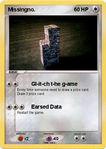 Pokemon Missingno.